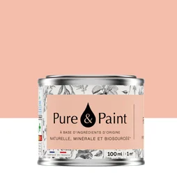 Testeur peinture roseus velours , PUREPAINT 100 ml