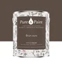 Peinture brun ours mur, plafond et boiserie , PURE  PAINT velours 2.5 l