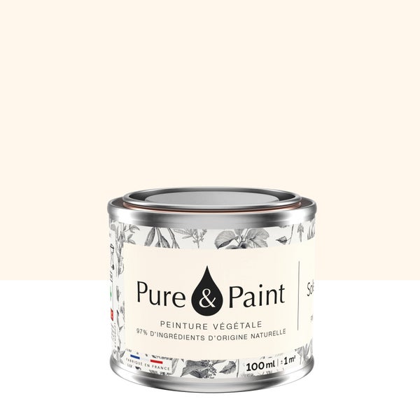 Testeur peinture soleil d'hiver velours , PUREPAINT 100 ml