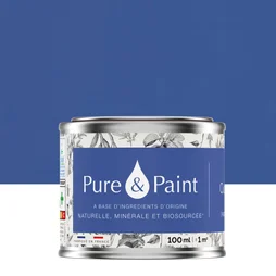 Testeur peinture outremer velours , PURE  PAINT 100 ml