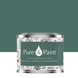 Testeur peinture olivier velours , PURE  PAINT 100 ml