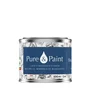 Testeur peinture bleu de suede velours , PURE  PAINT 100 ml