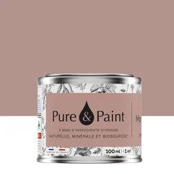 Testeur peinture marron glace velours , PURE  PAINT 100 ml