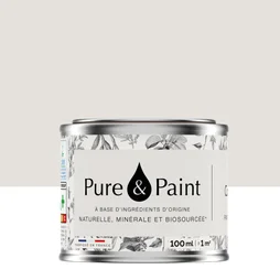 Testeur peinture calcaire velours , PURE  PAINT 100 ml