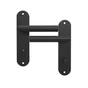 2 condamnation INSPIRE, inox entraxe 165 mm
