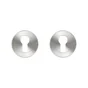 Lot de rosaces L2INSPIRE, nickel satiné trou de cylindre