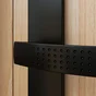 2 trou de cle INSPIRE, aluminium entraxe 195 mm