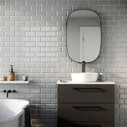 Carrelage mural brillant l.7.5 x L.15 cm ARTENS
