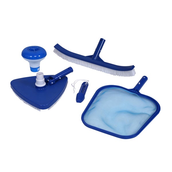 Kit 5 accessoires d'entretien pour piscine