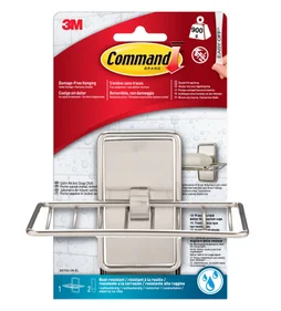 Porte-savon acier COMMAND, chromé