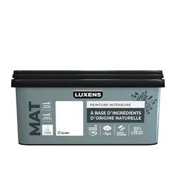 Peinture murs et boiserie LUXENS, mat, blanc, 2,5L