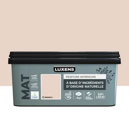 Peinture murs et boiserie LUXENS, mat, rouge Bistro 6, 2,5L