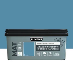 Peinture mur, boiserie fjord 3 mat LUXENS Biosourcée 2.5l