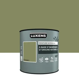 Peinture murs et boiserie LUXENS, mat, vert Wake 3, 0,5L