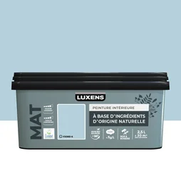 Peinture mur, boiserie fjord 6 mat LUXENS Biosourcée 2.5l
