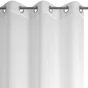 Voilage Harlana, blanc l.135 x H.260 cm