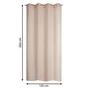 Voilage Harlana, carmen l.135 x H.260 cm