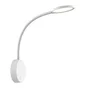 Applique, design métal blanc led integree 480Lm interrupteur, INSPIRE STARLA, 3000K