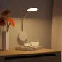 Applique, design métal blanc led integree 480Lm interrupteur, INSPIRE STARLA, 3000K