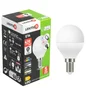 Ampoule led sphérique, connectée Enki, E14, 40W, 470 lumens, variation blancs & couleur, verre dépoli, LEXMAN