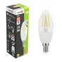 Ampoule led flamme, connectée Enki, E14, 470Lm = 40W, variation de blancs, verre transparent, LEXMAN