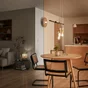 Ampoule led flamme, connectée Enki, E14, 470Lm = 40W, variation de blancs, verre transparent, LEXMAN