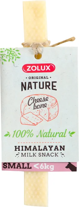 Friandise chien small < 6kg Cheese Bone l14xp1,8xh1,8cm