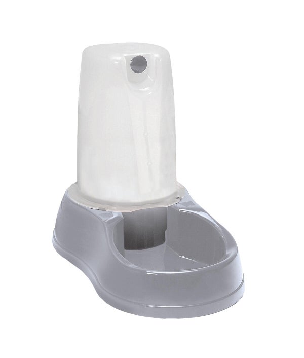 Distributeur eau anti dérapant 3,5l gris pierre 38x22,5x30cm