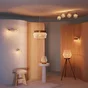 Spot, métal blanc E27, INSPIRE KANEL