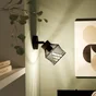 Spot, design, métal noir e27, INSPIRE Kanel