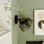 Rampe 2 spots, design, métal noir e27, INSPIRE Kanel