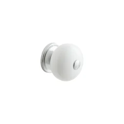 Bouton Gabi porcelaine blanche, INSPIRE