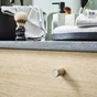 Bouton Omna nickel brossé brillant, INSPIRE