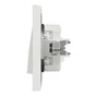 Interrupteur va-et-vient lumineux complet Miluz, SCHNEIDER ELECTRIC, blanc