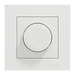 Variateur complet 600w Miluz, SCHNEIDER ELECTRIC, blanc