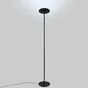 Lampadaire LED droit, design métal noir, INSPIRE Mirasol, 1960lm