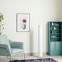 Lampadaire, droit, design métaL blanc, INSPIRE 1800 Lm, H.110 cm KLEMENS