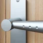2 poignees de porte Nine trou de cylindre INSPIRE, zamak entraxe 165 mm