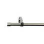 Kit de tringle a rideau Cap Diam.13/16 mm Argent naturel 120-210 cm