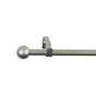 Kit de tringle à rideau Ball diam. 13-16 mm argent naturel 120-210 cm