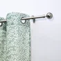 Kit de tringle à rideau Ball Diam.19 mm Nickel mat 160-300 cm