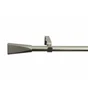Kit de tringle a rideau Pom Diam.16 mm Nickel mat 160-300 cm