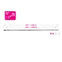 Kit de tringle a rideau Pom Diam.16 mm Nickel mat 160-300 cm
