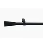 Kit de tringle à rideau Pommel diam.16/19 mm noir mat 120-210 cm