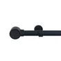 Kit de tringle a rideau Koky Diam.25 mm Noir fonce 200-360 cm