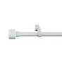 Kit de tringle à rideau Duplo Diam.19 mm blanc 160 à 300 cm