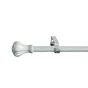 Kit de tringle a rideau Pistyl Diam.16 mm Blanc mat 120-210 cm