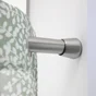 Kit de tringle a rideau Fuji Diam.28 mm Nickel mat 240-400 cm