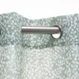 Kit de tringle a rideau Fuji Diam.28 mm Nickel mat 240-400 cm