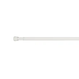 Kit de tringle a rideau Fuji Diam.28 mm Blanc mat 60-90 cm